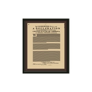 Framed Declaration